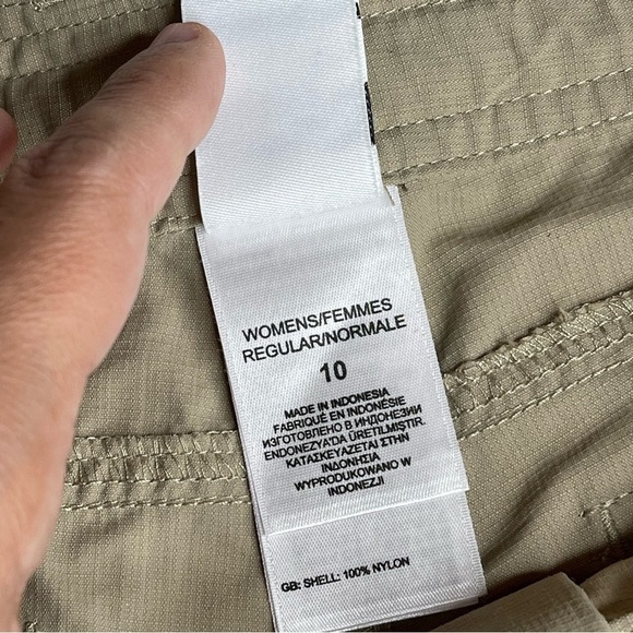 The North Face Women’s Hiking Pants Size 10 Khaki - Picture 3 of 7